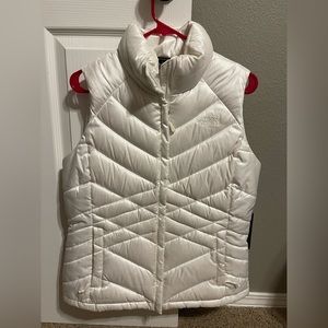 White North Face 550 Puffer vest